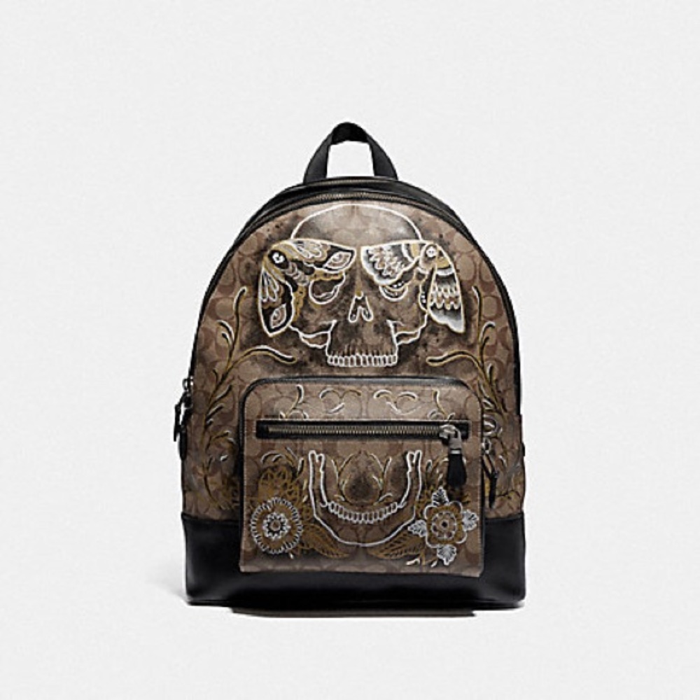 NEW ‼️ COACH MEN WEST BACKPACK CHELSEA ANIMATION